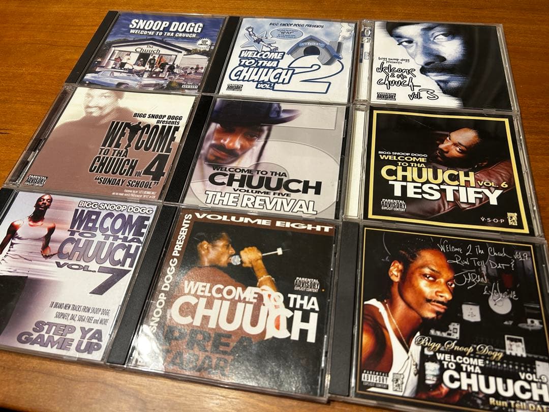 ９枚セットSNOOP DOGG welcome 2 tha chuuch 1-9