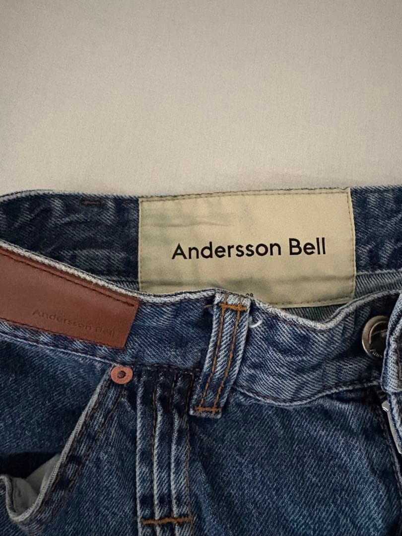 Andersson Bell ストレートデニムパンツ 28