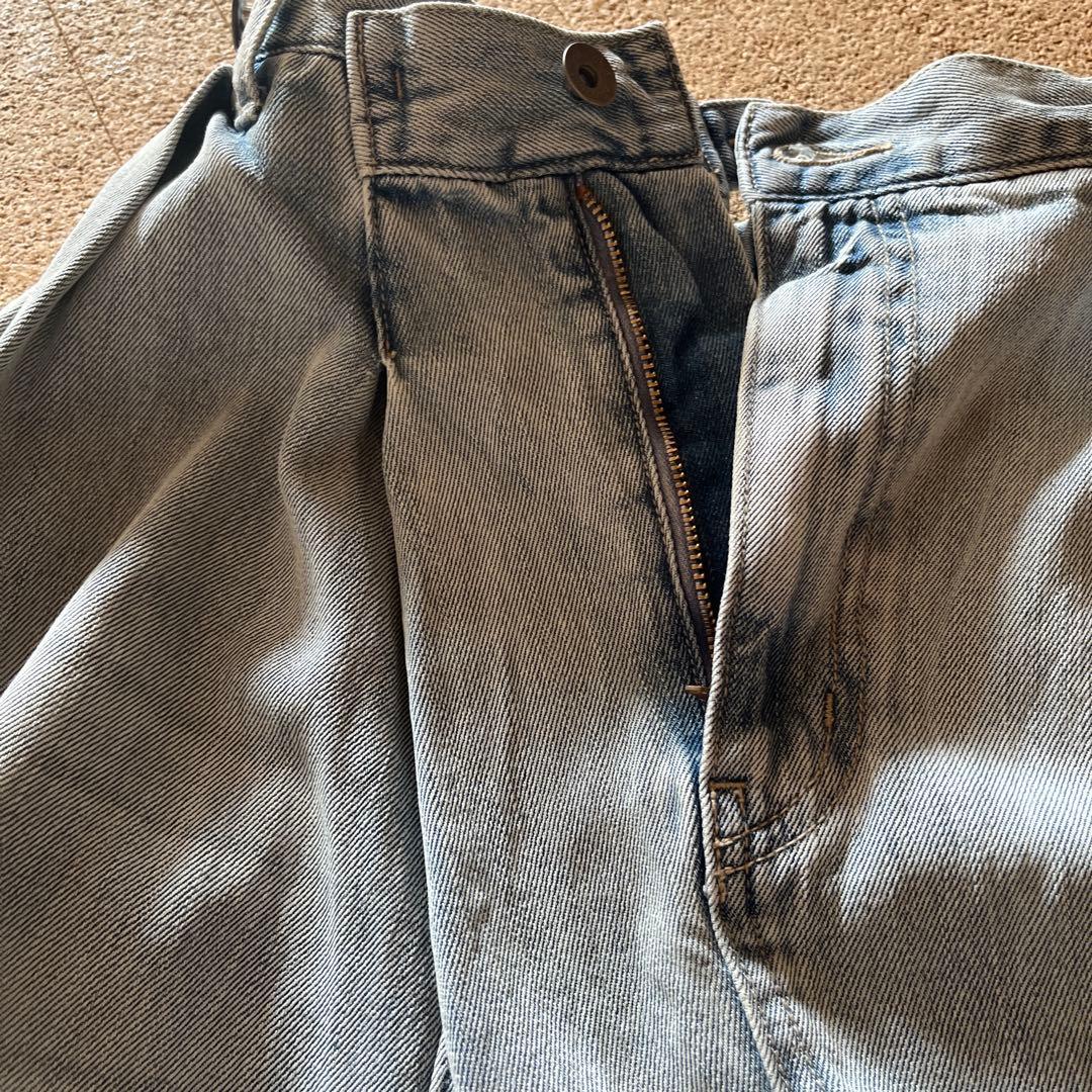niko and ...JEANS 2026SSリメイクバギーデニムパンツ M
