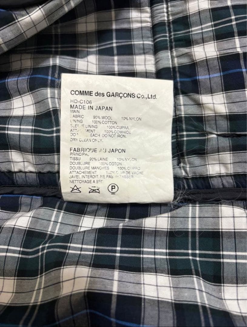 COMME des GARCONS HOMME コート