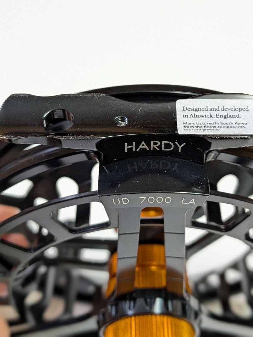 HARDY　ウルトラディスク　UDLAリール　7000　ブラック　オレンジ