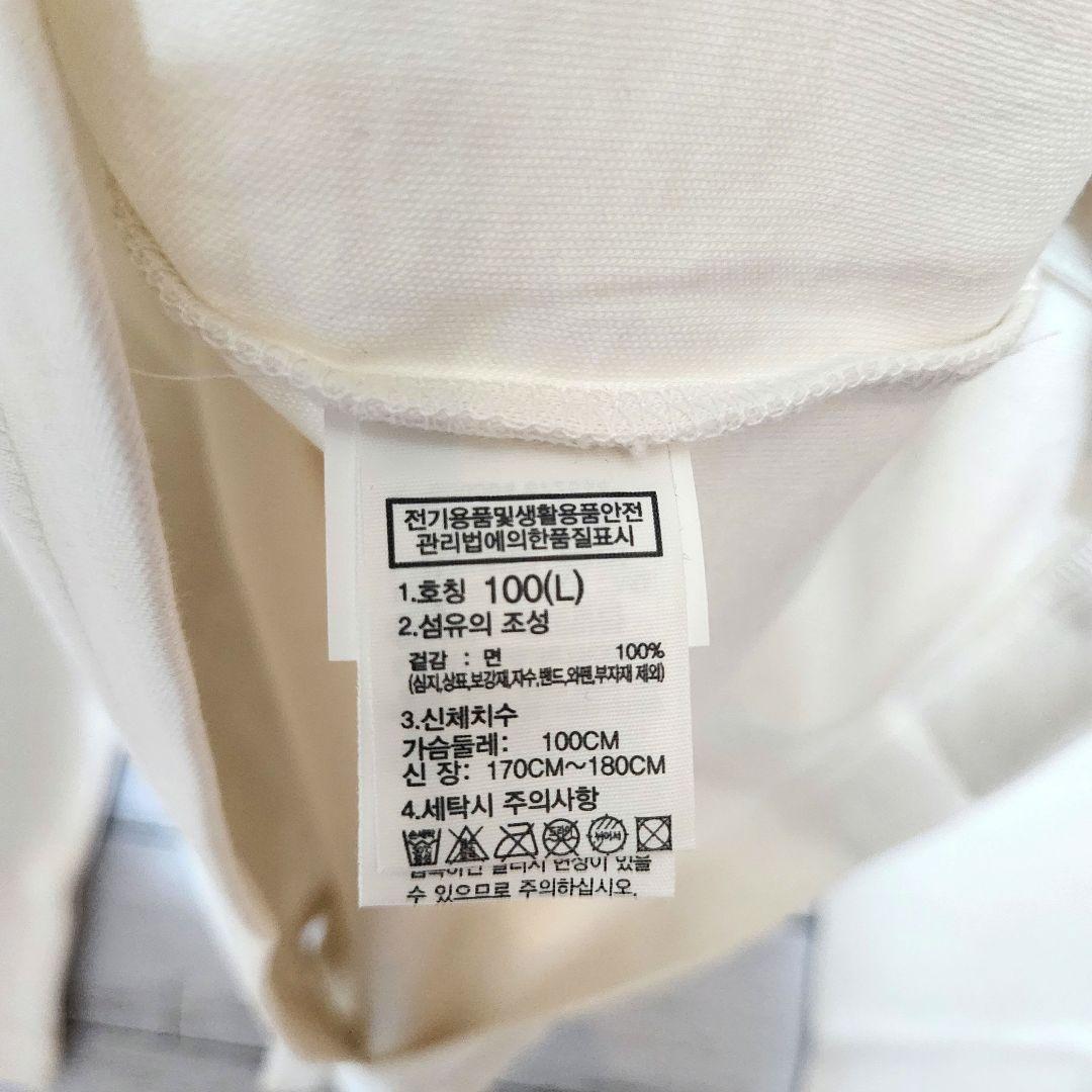 新品 韓国限定 THENORTHFACE ホワイトレーベル Tシャツ L 白