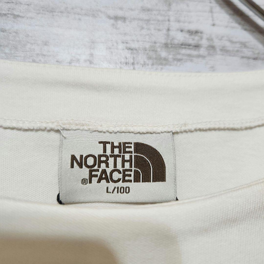 新品 韓国限定 THENORTHFACE ホワイトレーベル Tシャツ L 白