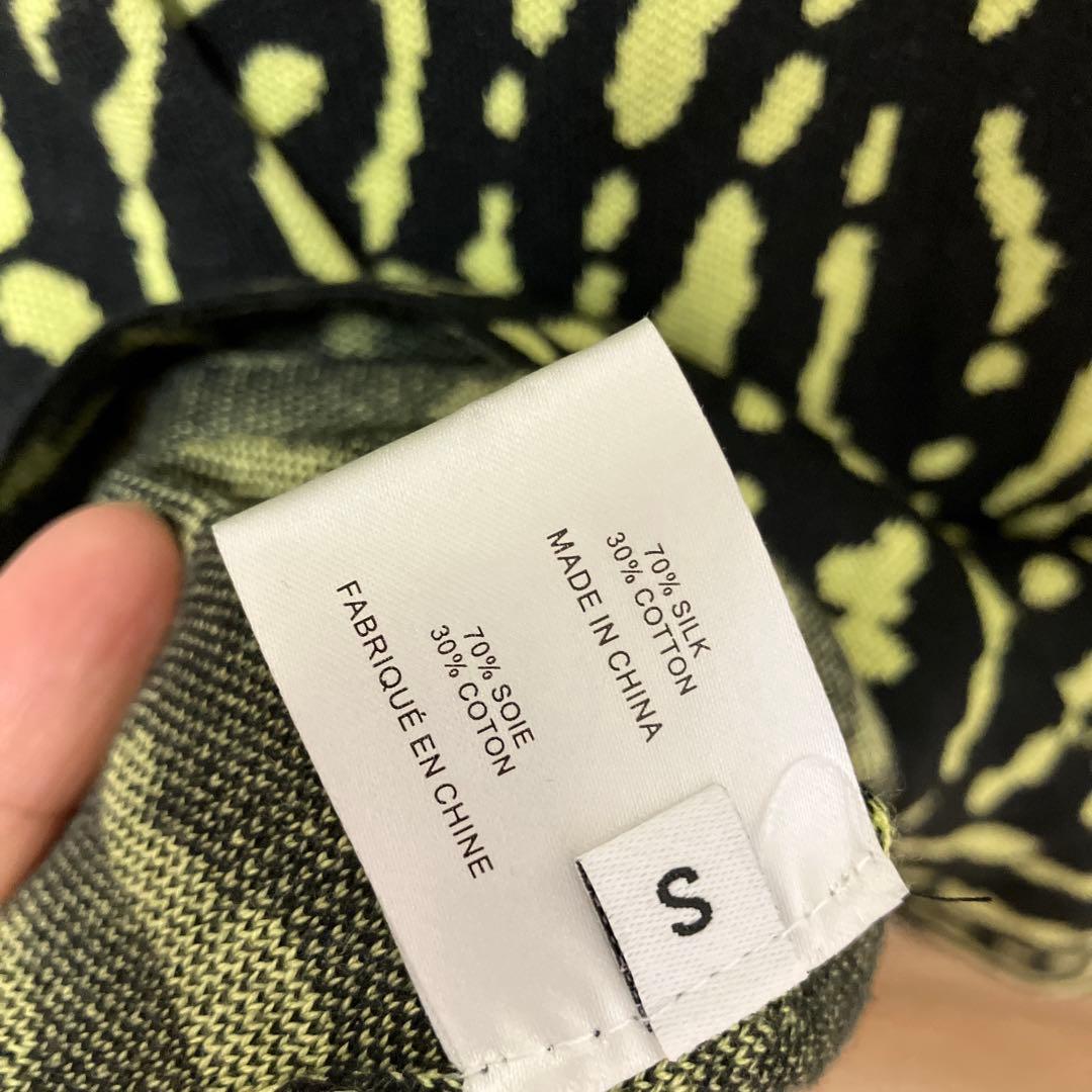 Proenza Schouler CARDIGAN　BLACK/LIME