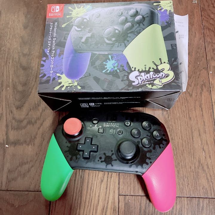 Nintendo Switch Proコントローラー スプラトゥーン3エディシ…