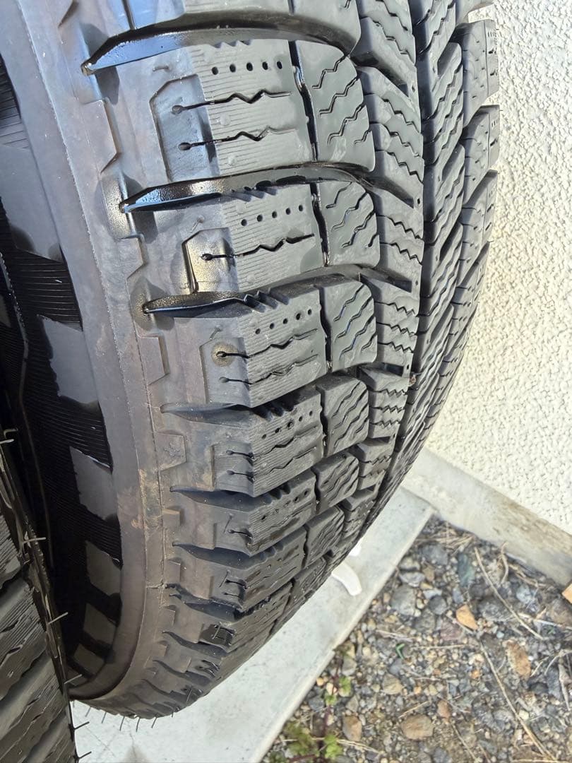 ③バリ溝 ホイール付 195/80/R15LT ミシュラン アジリス X-ICE