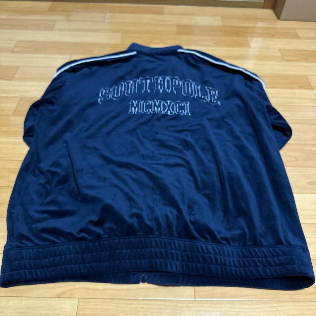 サウスポール SOUTHPOLE ベロア セットアップ 上下