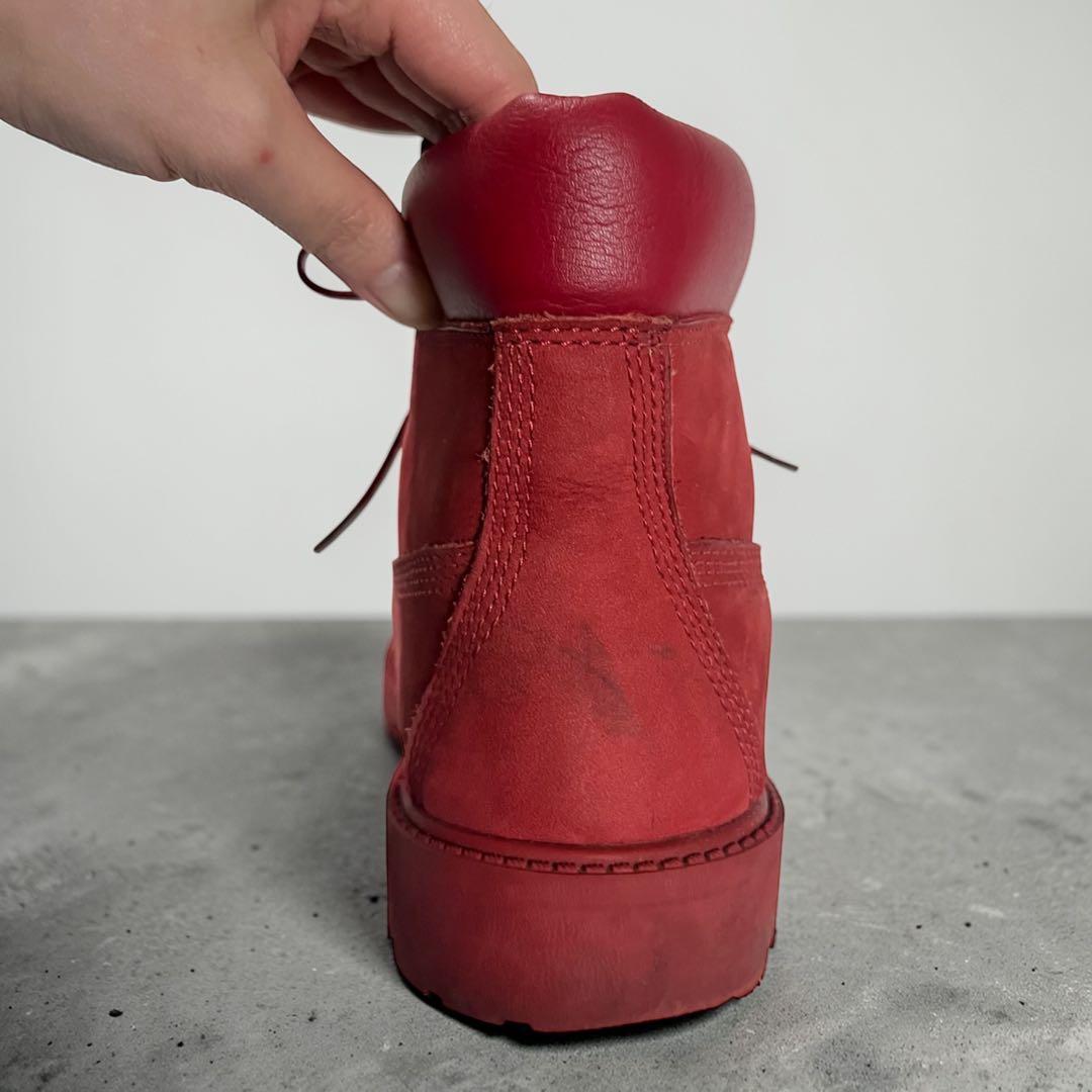 【4/4まで】 Timberland ティンバーランド プレミアムブーツ 赤
