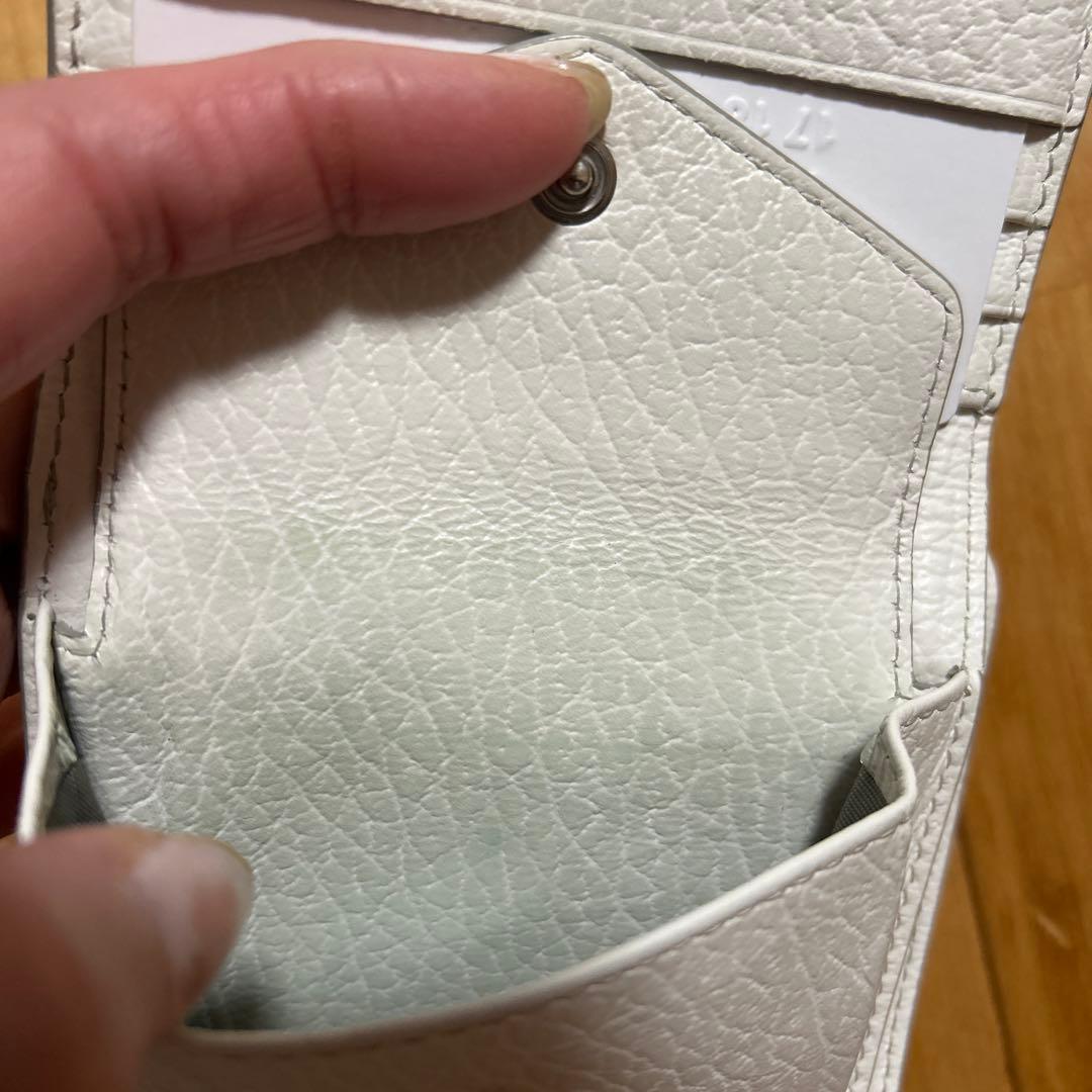 Maison Margiela ホワイト 二つ折り財布