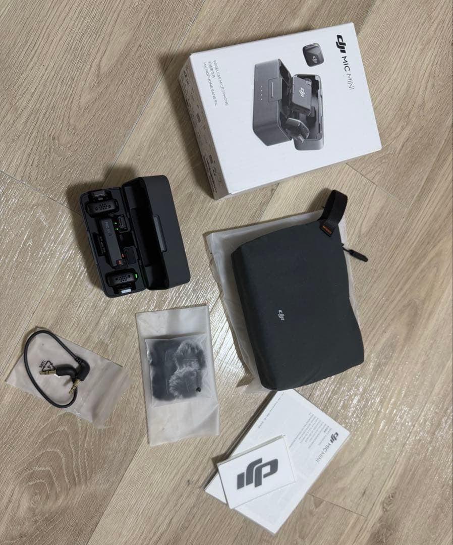 DJI MIC MINI ワイヤレスマイクロフォン