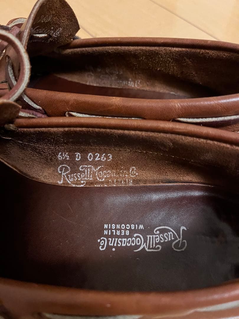 90s RUSSELL MOCCASIN ラッセルモカシン　6H