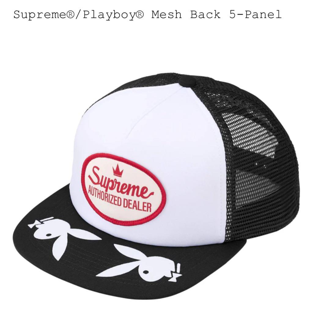 Supreme/Playboy メッシュバックキャップ