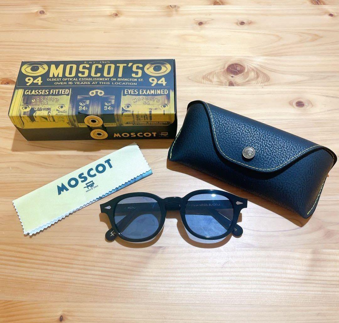 MOSCOT レムトッシュ 49 ブラック ブルー