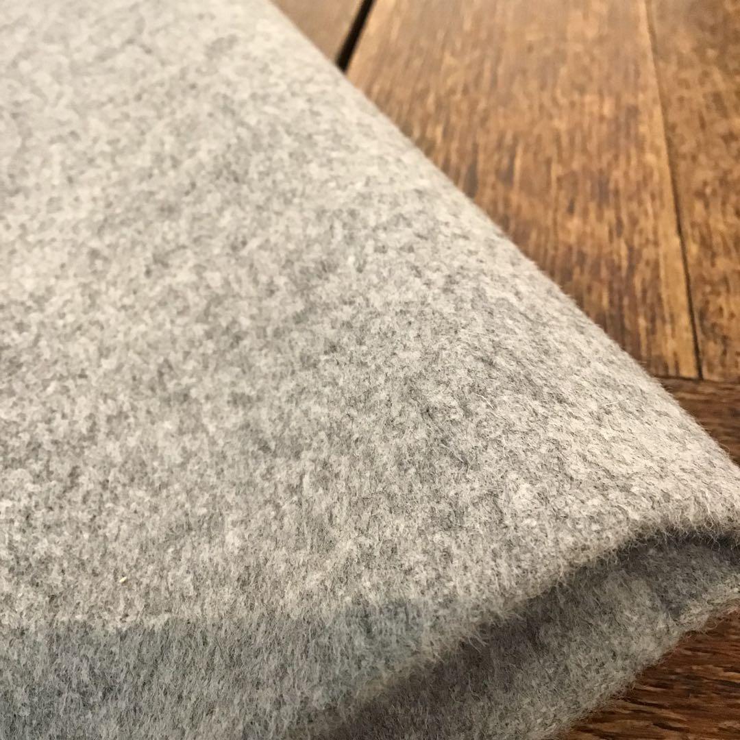 美品⭐️23区＊ウールカシミヤビーバー スタンドカラー コート　ライトグレー　32
