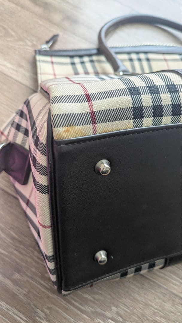 BURBERRY　ボストンバッグ