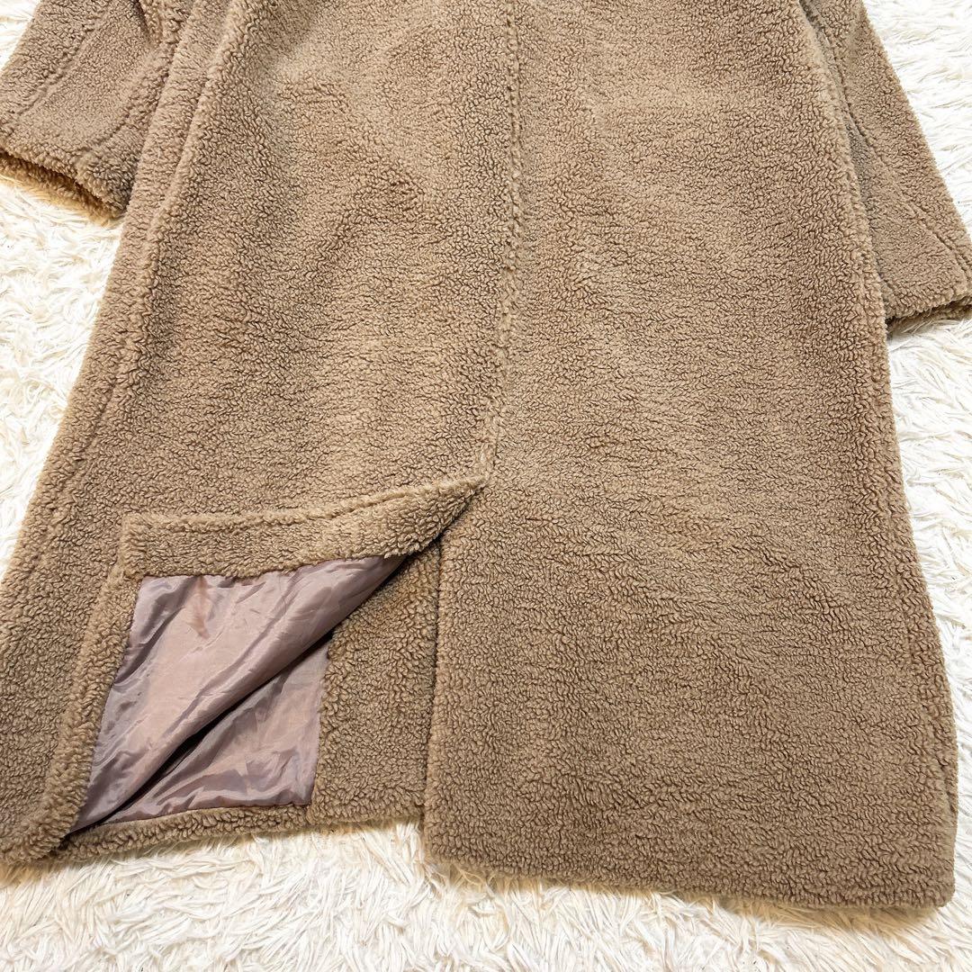 Olu. オルドット　テディロングボアコート　ブラウン　ロングコート　アウター