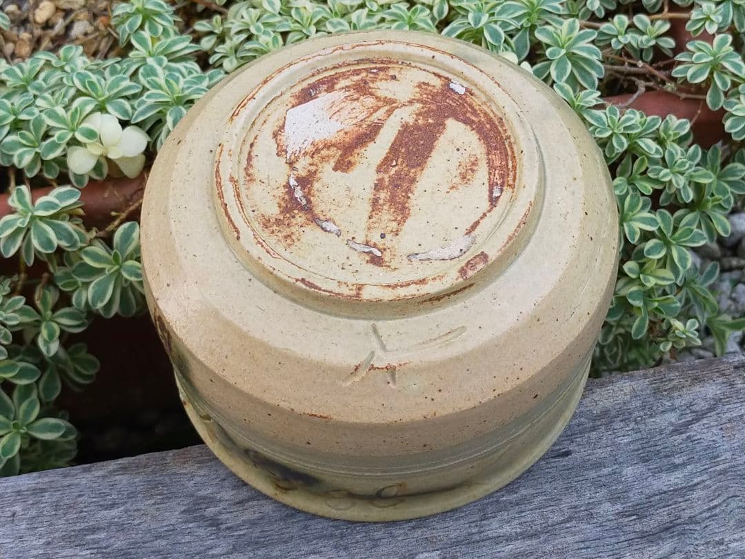 ♥美濃焼　黄瀬戸　茶碗　骨董　古玩　中国