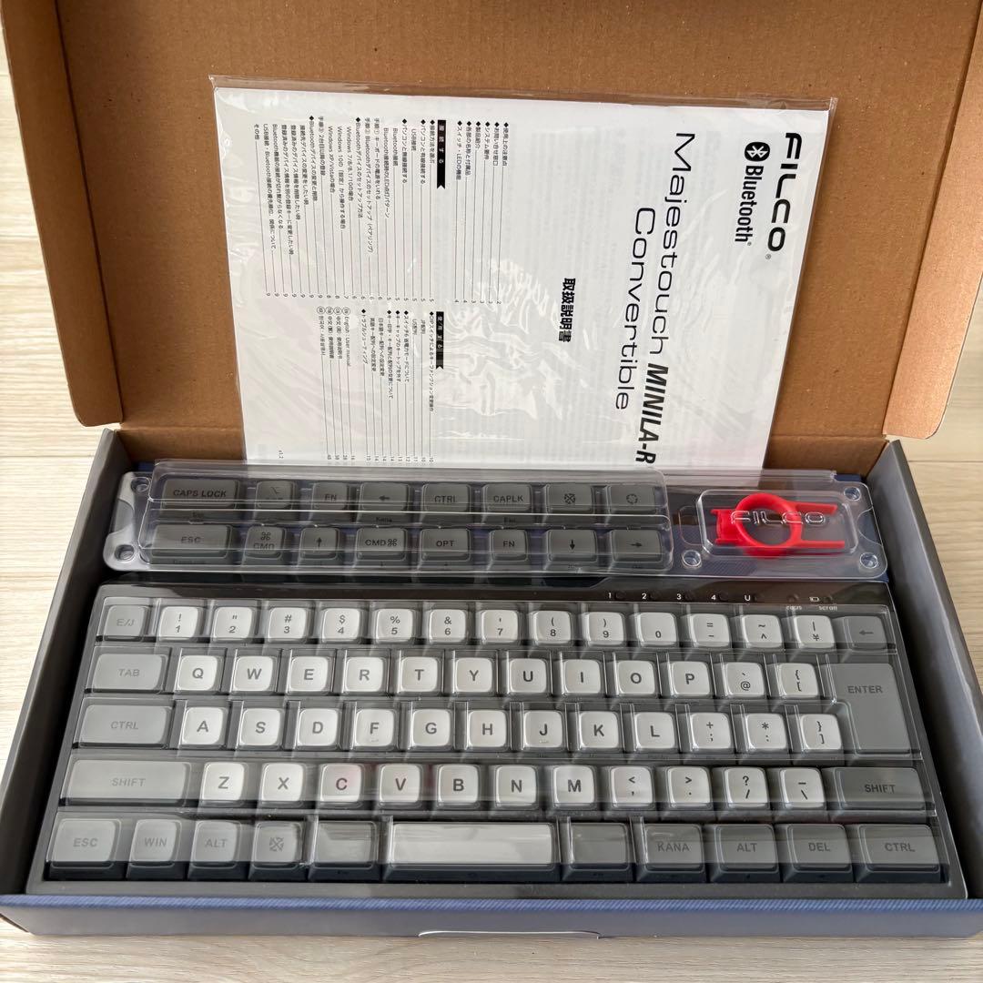 Majestouch MINILA-R Convertible 日本語 静音赤軸