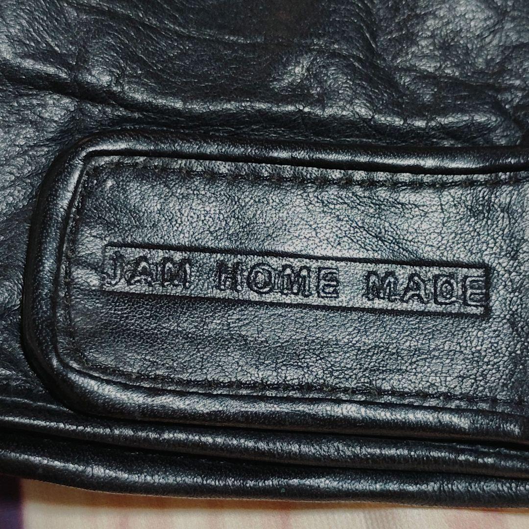 JAM  MADE ジャムホームメイド フィンガレスファックグローブ本革