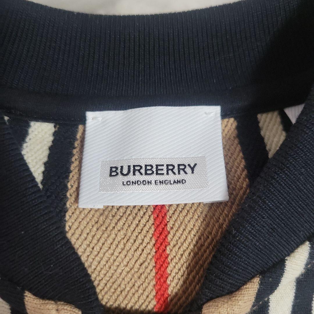 BURBERRY ストライプ ジップアップアウター