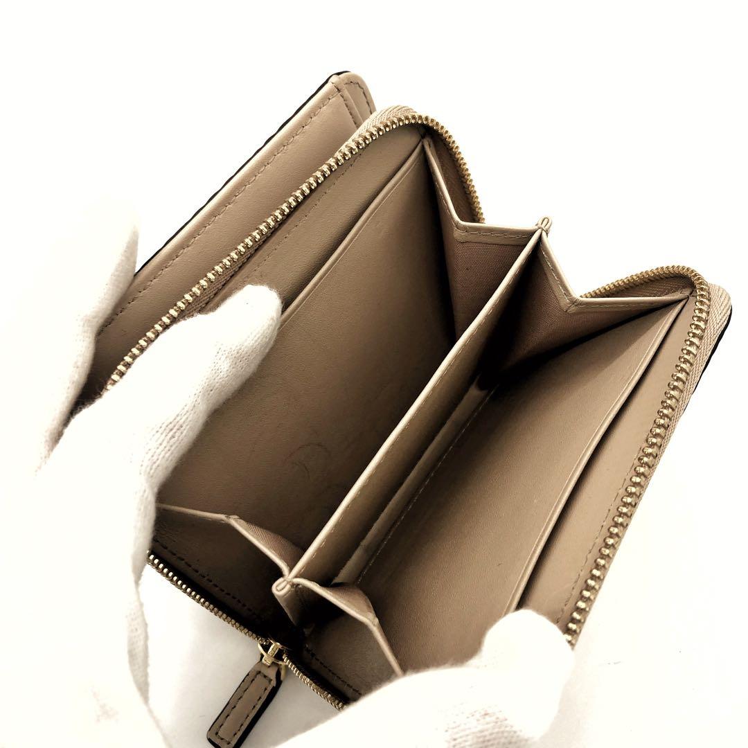 未使用級✨MCM エムシーエム レザー　2つ折り財布