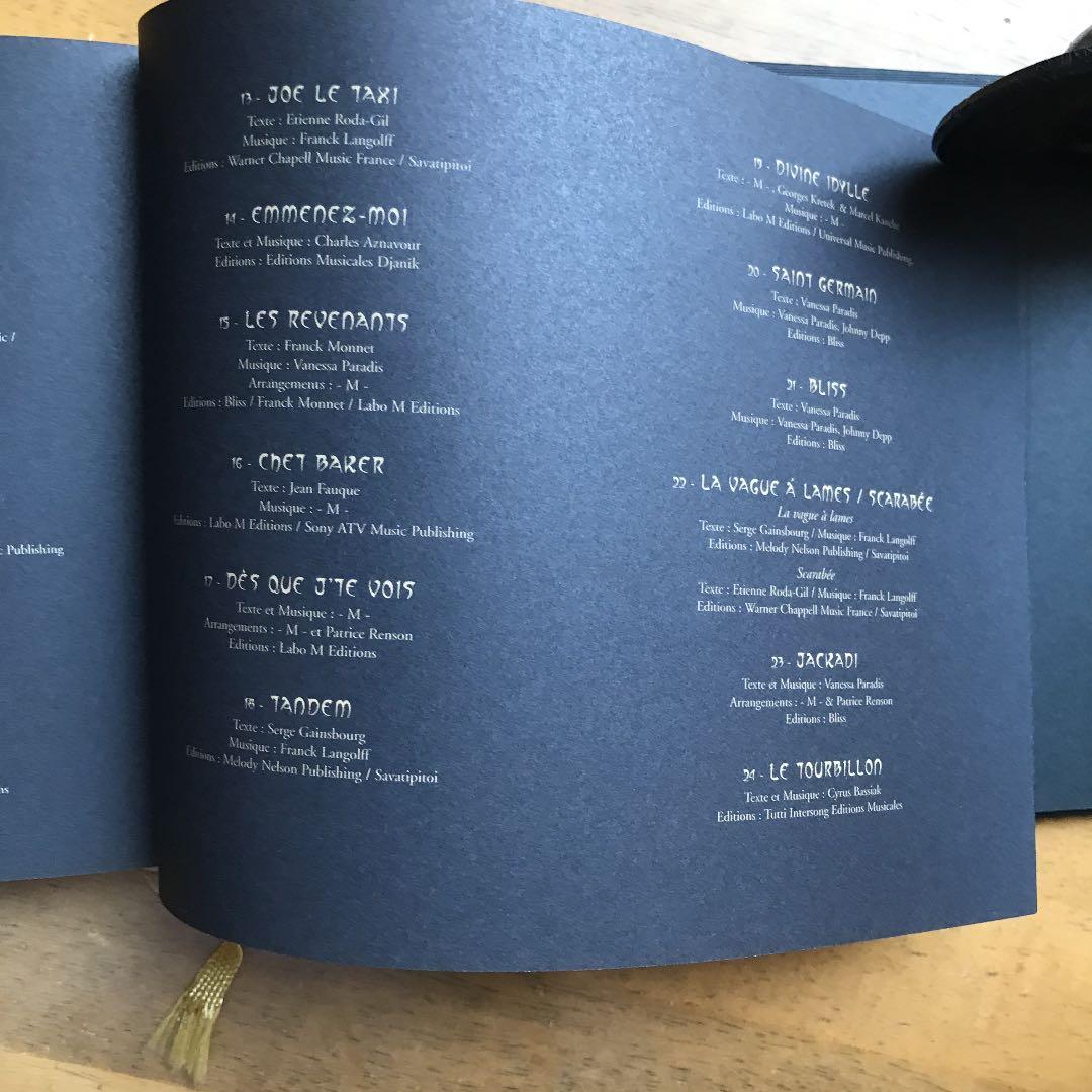 vanessa paradis divinidylle tour 豪華限定盤