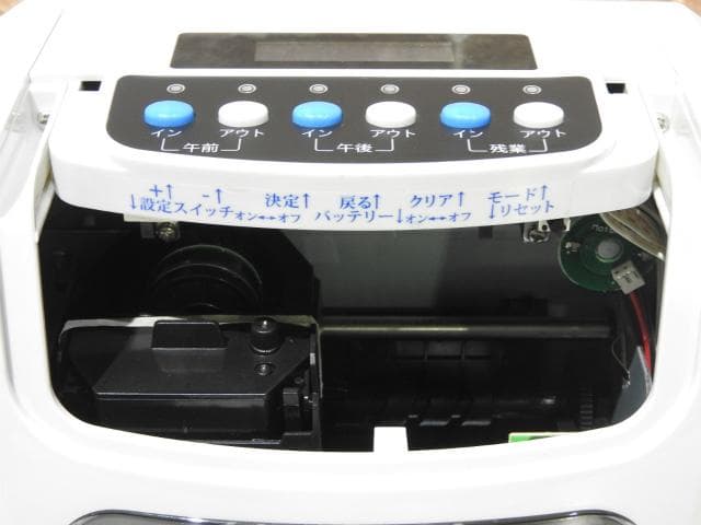 ★箱入カード付　TOKAI タイムレコーダーTR-001s 6欄印字　清掃済み