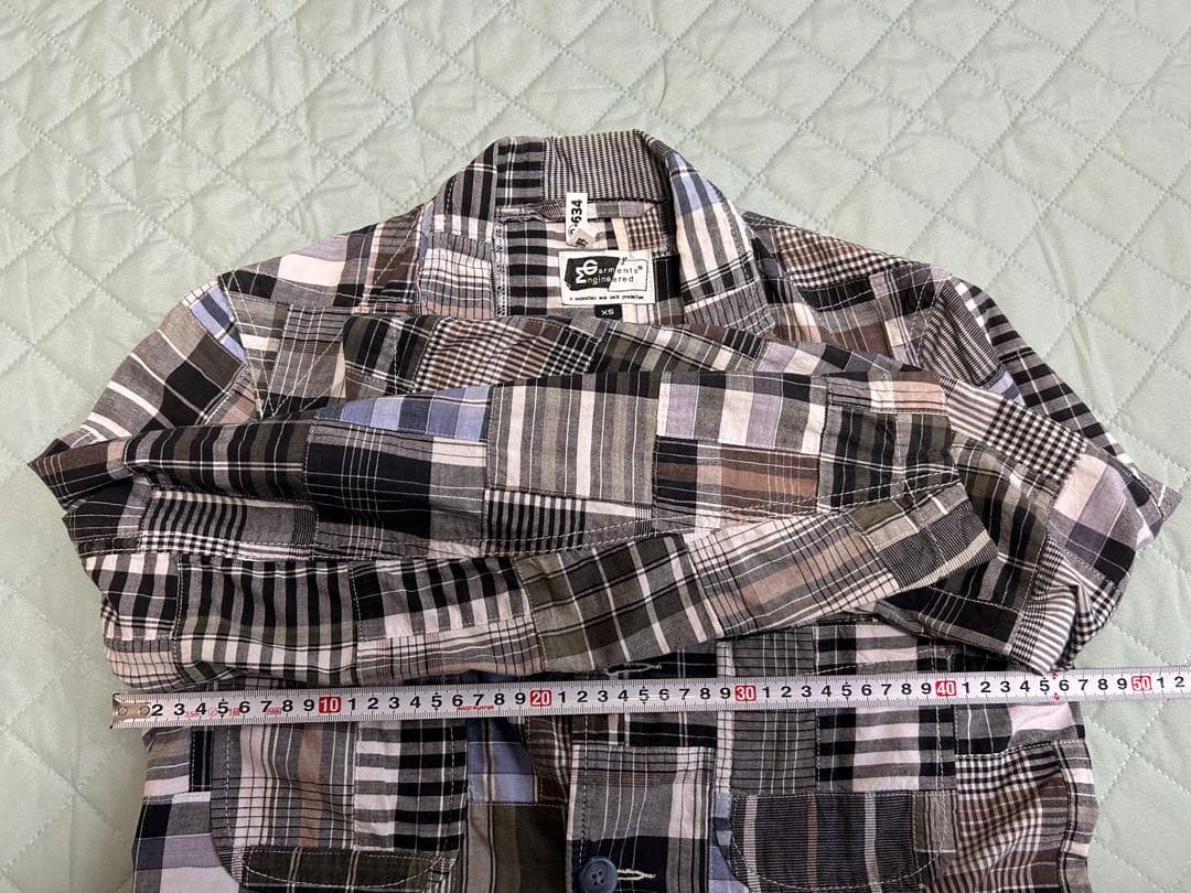 ENGINEERED GARMENTS パッチワーク ジャケット XS