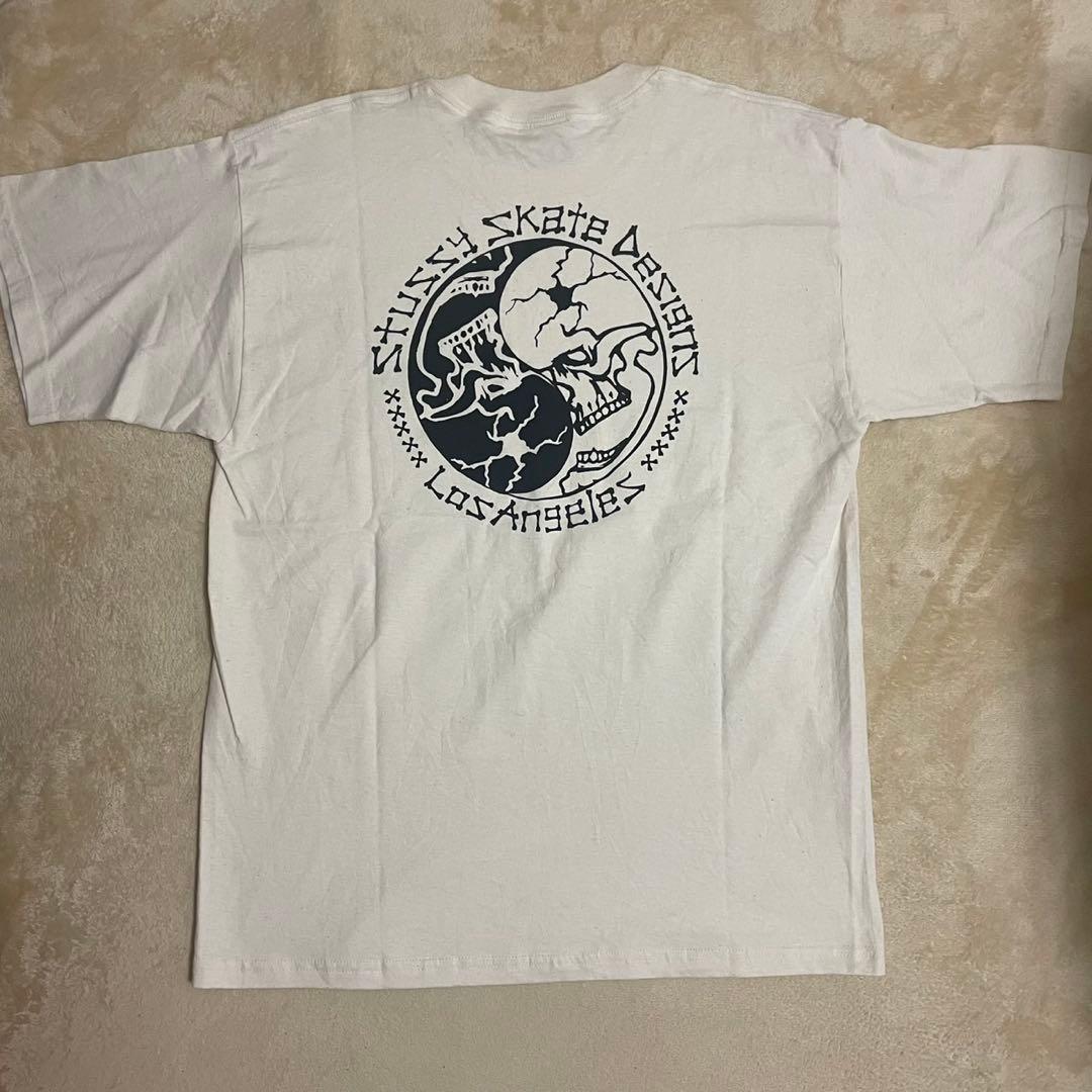 USA製 OLD Stussy Tシャツ XL ステューシー ナチュラル きなり