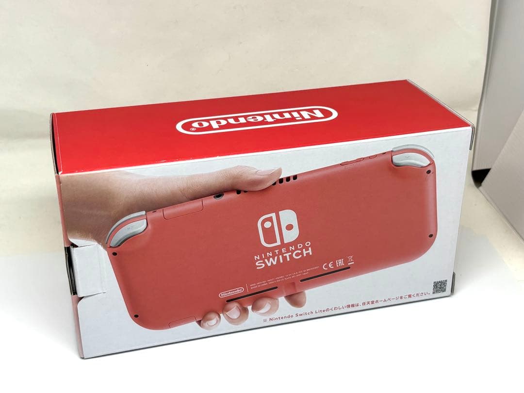 早い者勝ち！Nintendo Switch Lite コーラル 本体 箱付 美品