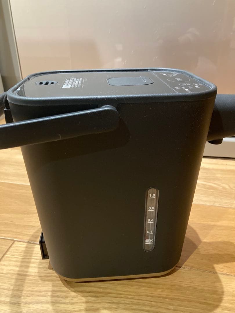 mu　未使用品　象印　STAN. スタン　電動ポット　黒　2018年製