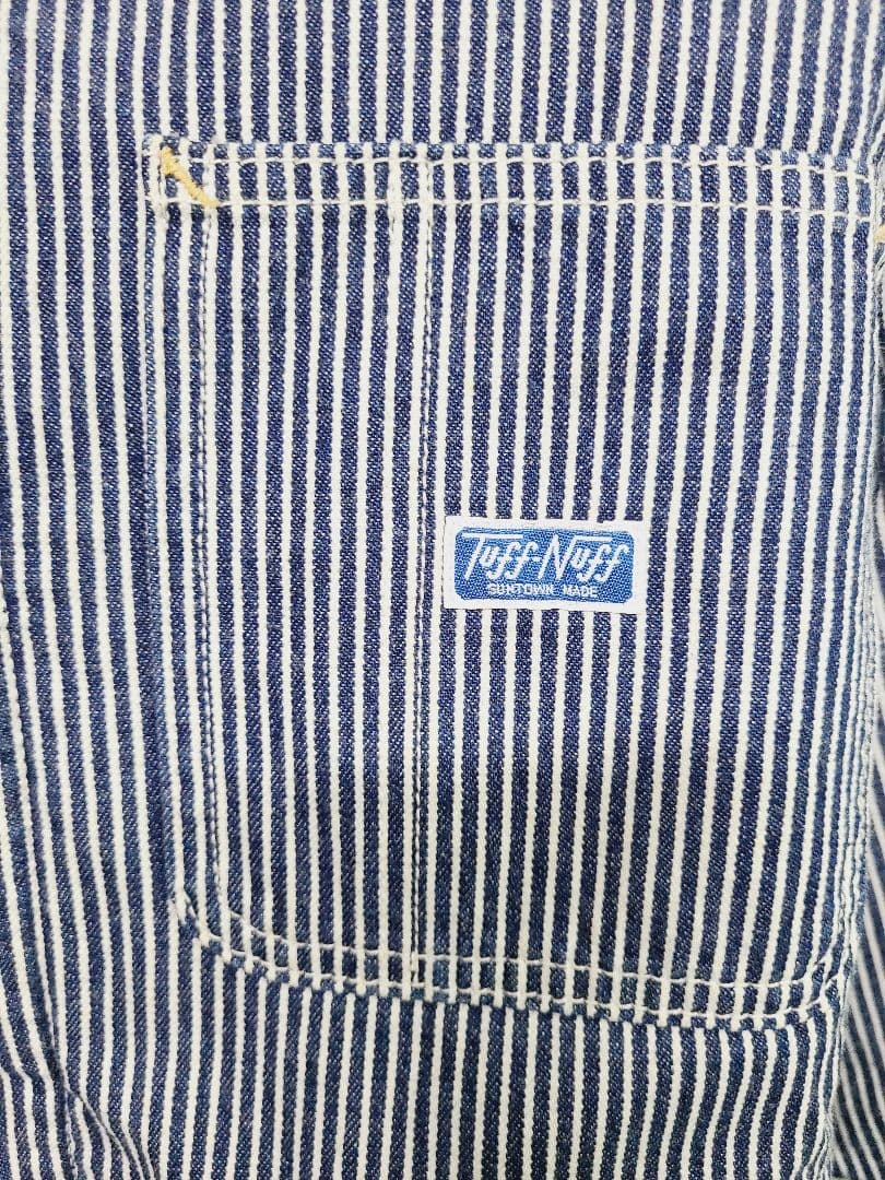 RADIALL ブランケット　カバーオール　ヒッコリー　L