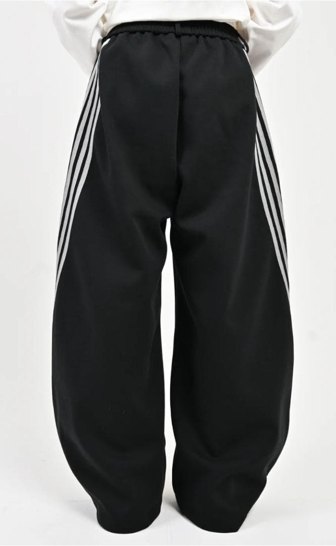 L2095　バルーントラックパンツ　M（black）　地底人ONLINE