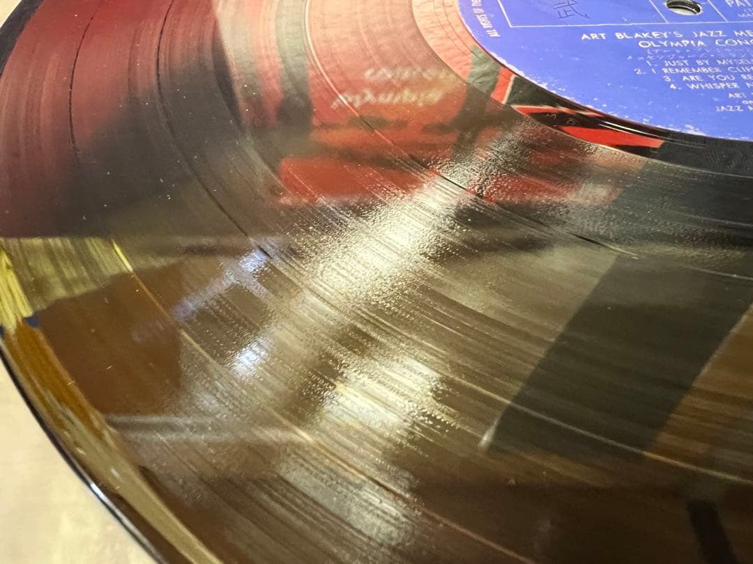 希少初期盤!アート・ブレイキー/オリンピア・コンサートPAT-1054レコード