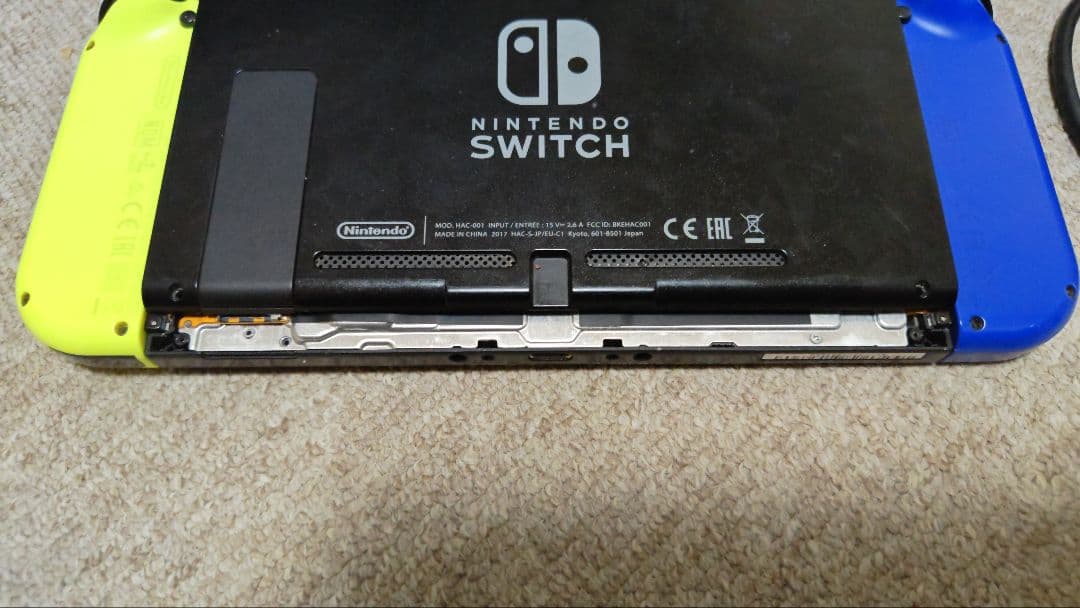 Nintendo Switch 本体 青/黄 ジャンク