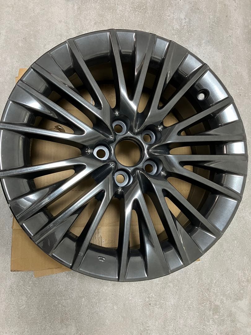 美品 クラウン 220系 Sスポーツ 純正 ホイール ブラックスパッタリング