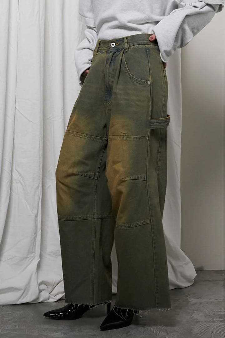 PRANK PROJECT♡Baggy Painter Denim Pants
