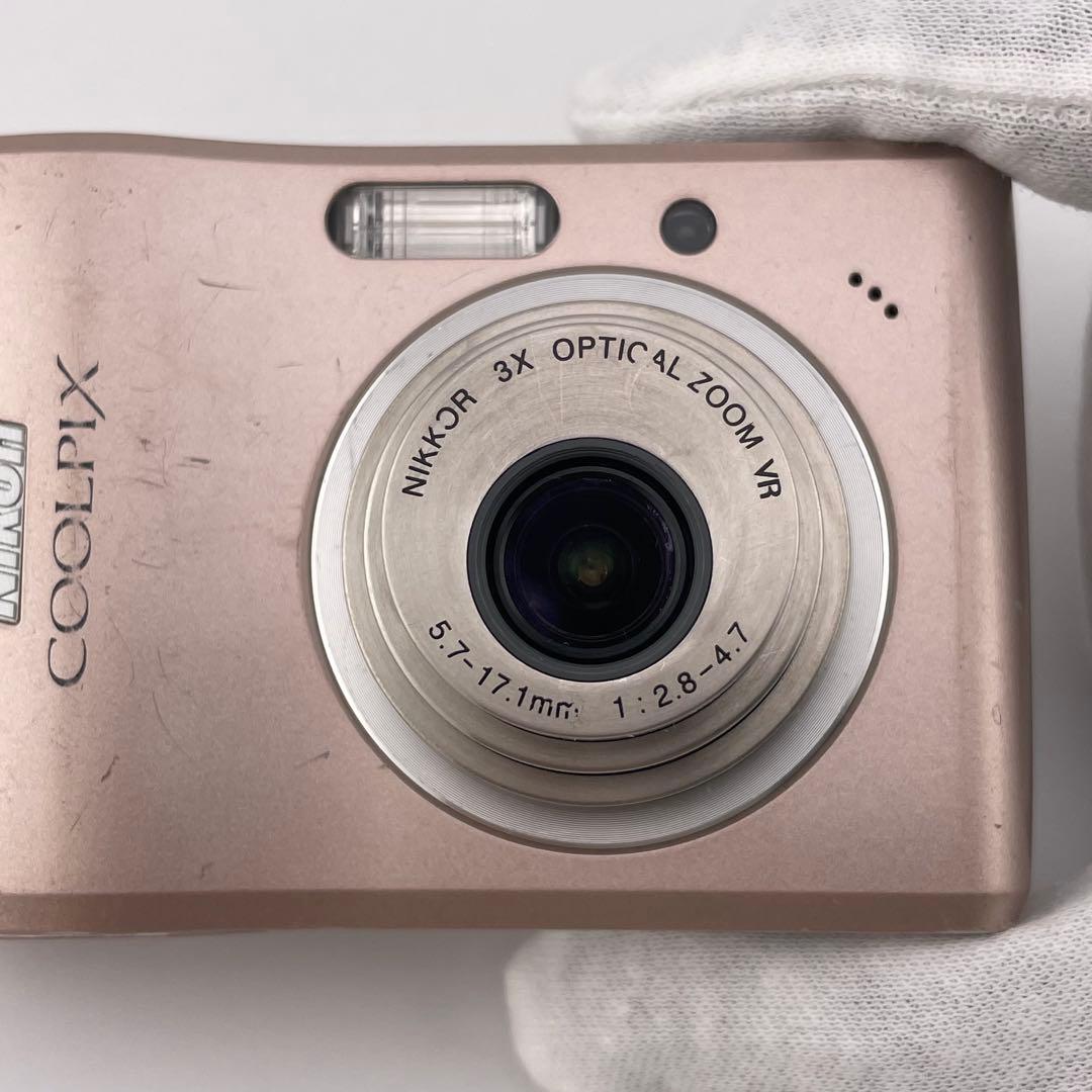 実写良⭕️【動作確認済】ニコン Nikon COOLPIX L15 ピンク
