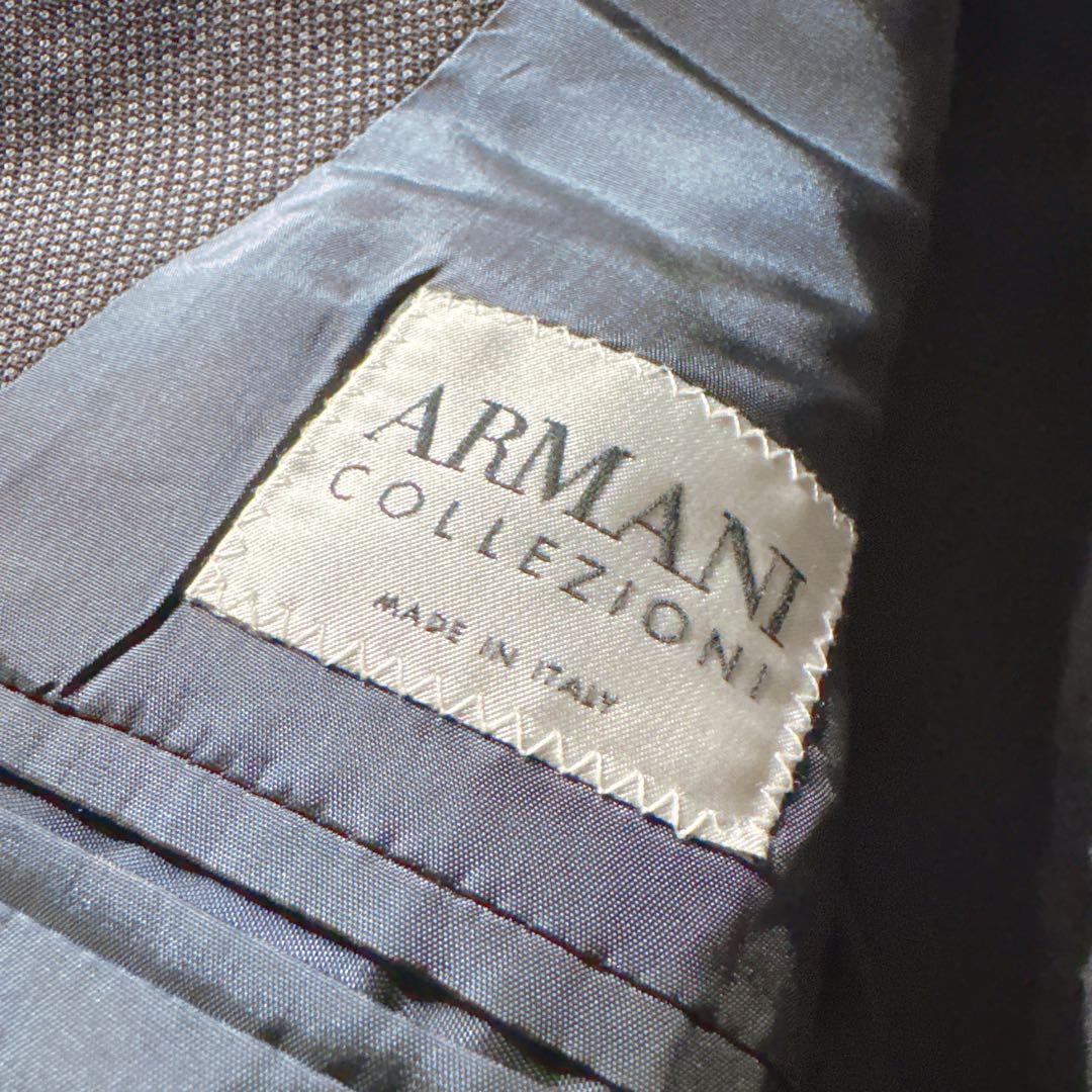 ARMANICOLLEZIONI ダブルスーツ 50 XL ダークグレー