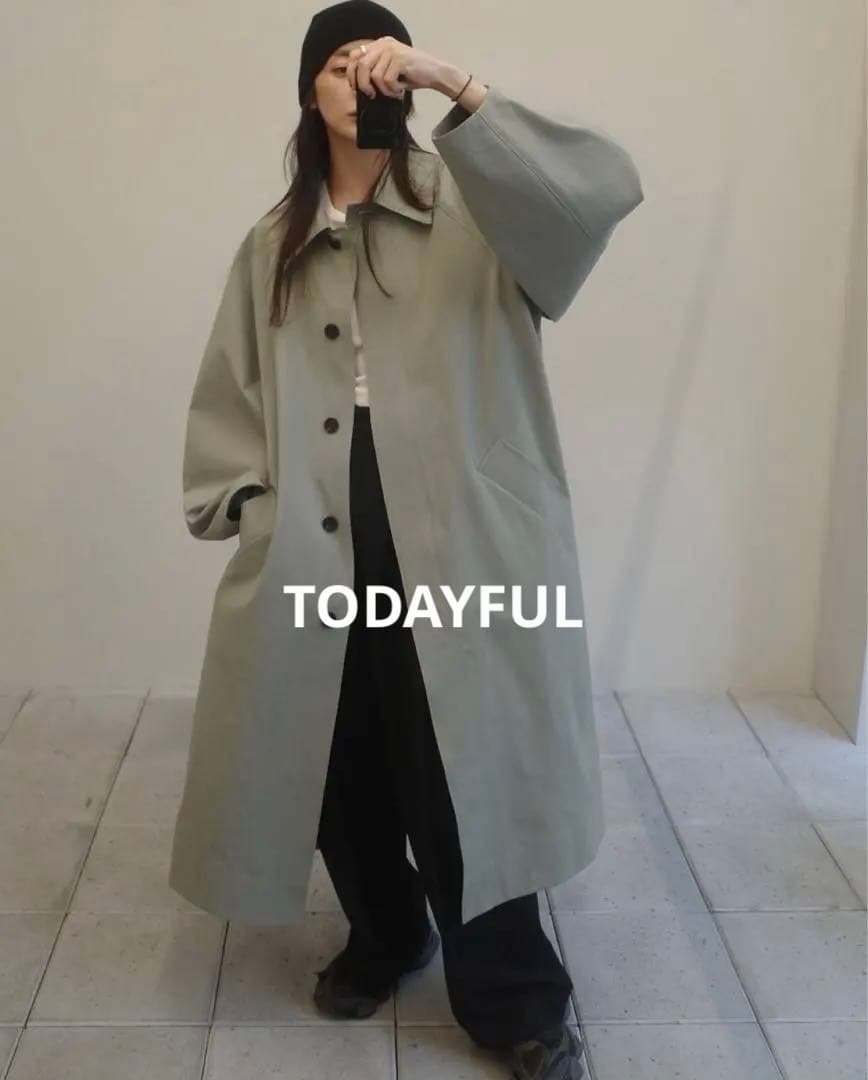 ジャケット・アウター Soutien collar Spring Coat TODAYFUL 36