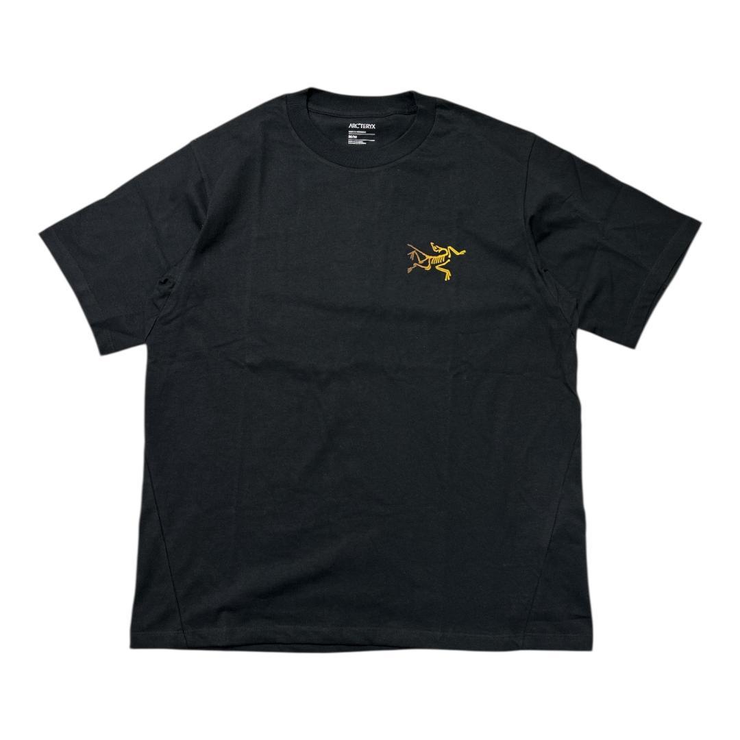 A47 アークテリクス Kragg ロゴ Tシャツ 24Kブラック/L 送料込