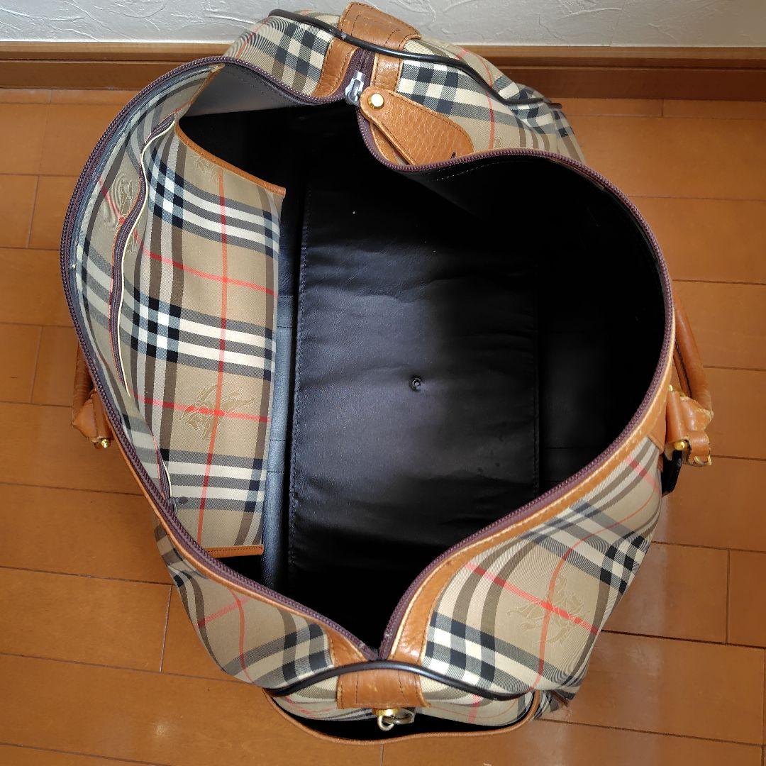 【BURBERRY】ボストンバッグ＆シューズ入れ ゴルフ用