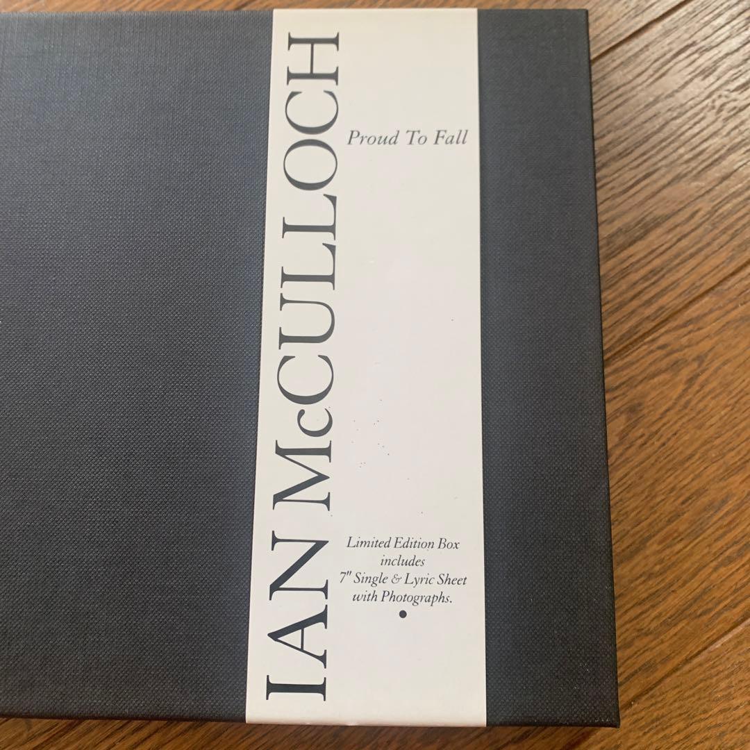 IAN MCCULLOCH Proud To Fall 直筆サイン入　限定貴重品