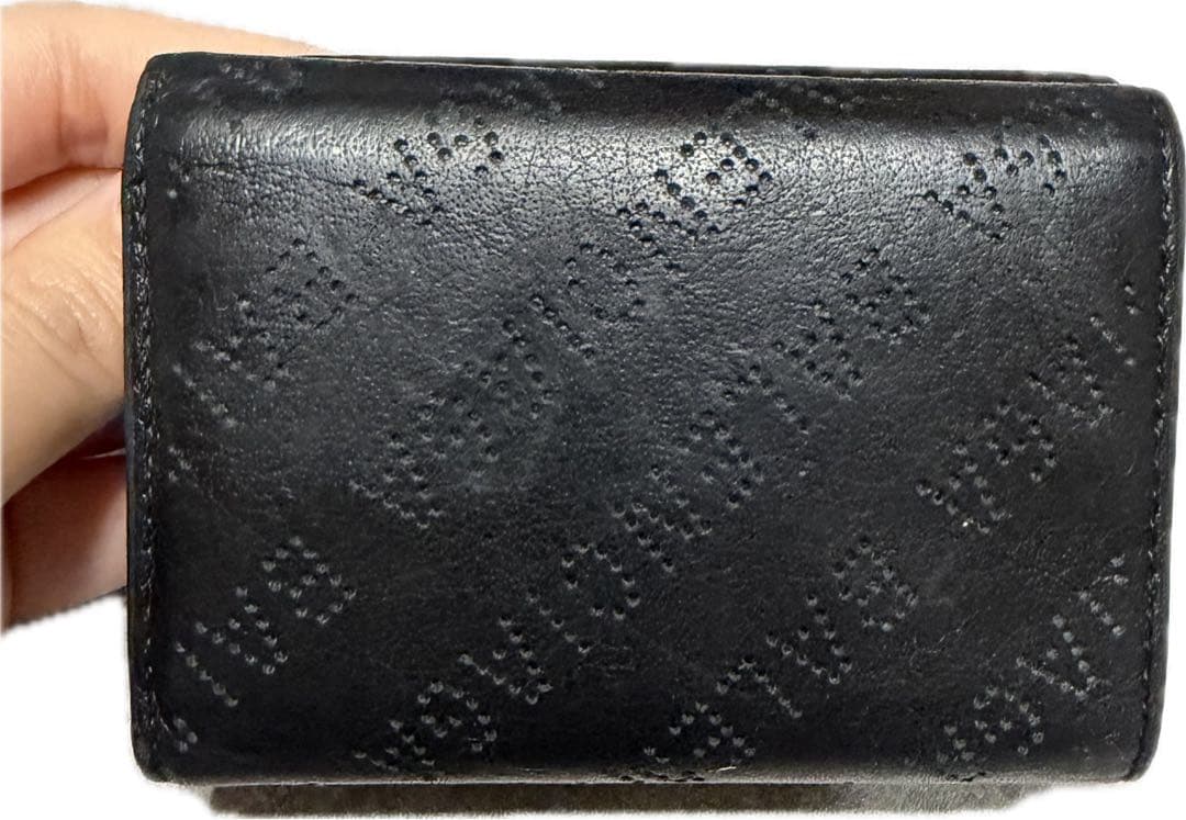 BALENCIAGA 黒 三つ折り財布