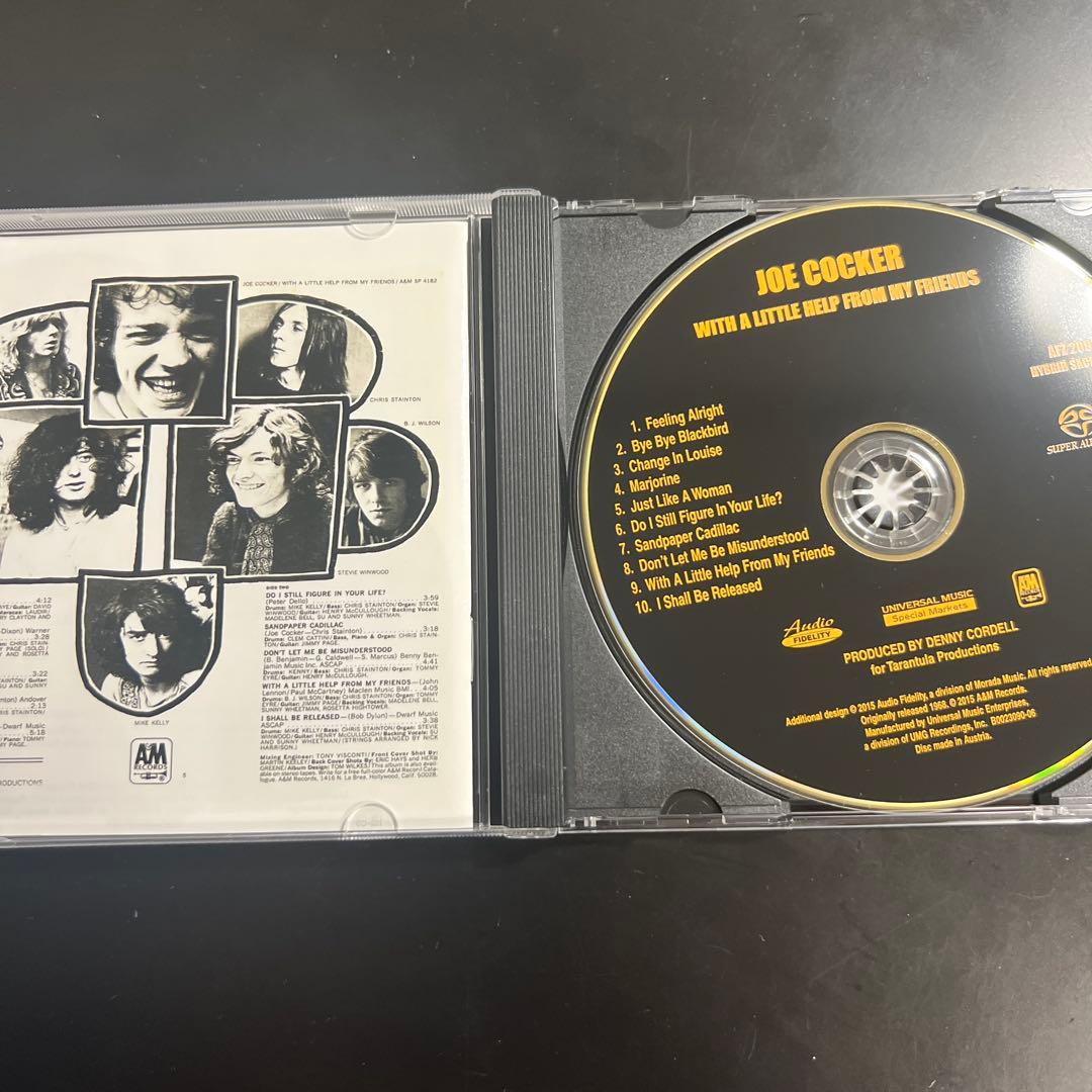 洋楽 Joe Cocker 1st Audio Fidelity SACD