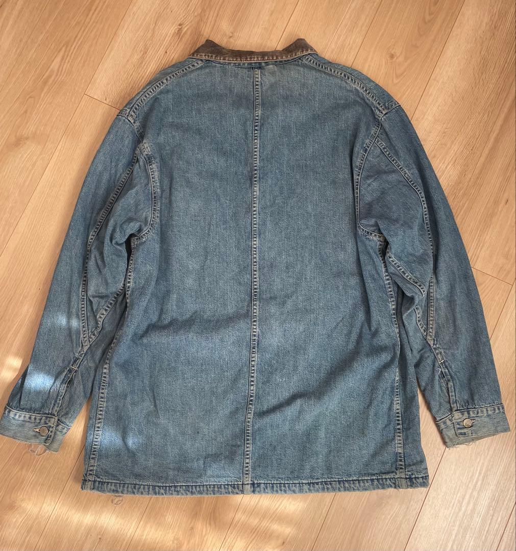 訳あり　RRL デニムカバーオール USA製　三ツ星