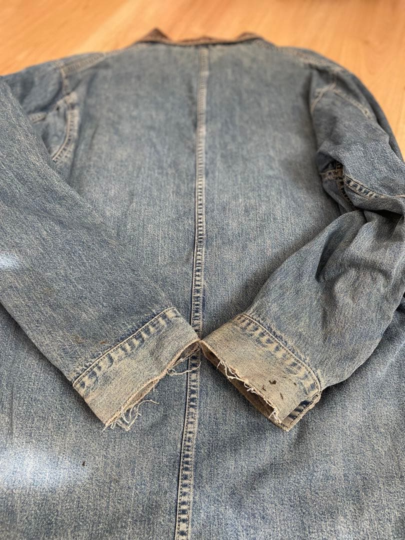訳あり　RRL デニムカバーオール USA製　三ツ星