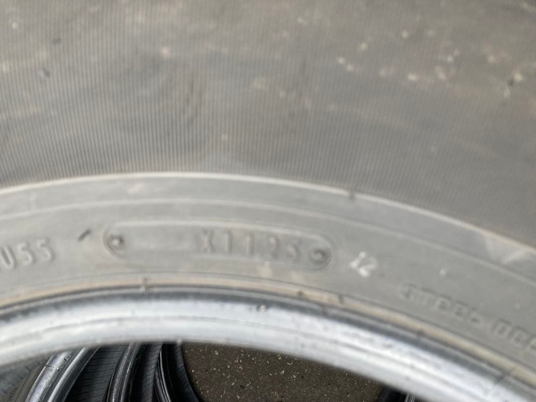 DUNLOP 195/80R15 25年製 夏タイヤ 【南-165 ①】