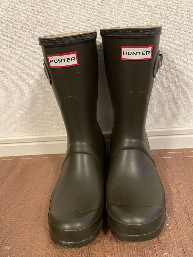 HUNTER 長靴 バックル付き