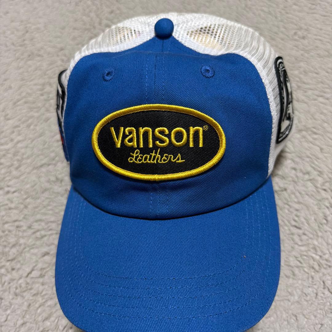Supreme HYSTERIC GLAMOUR VANSON キャップ　青